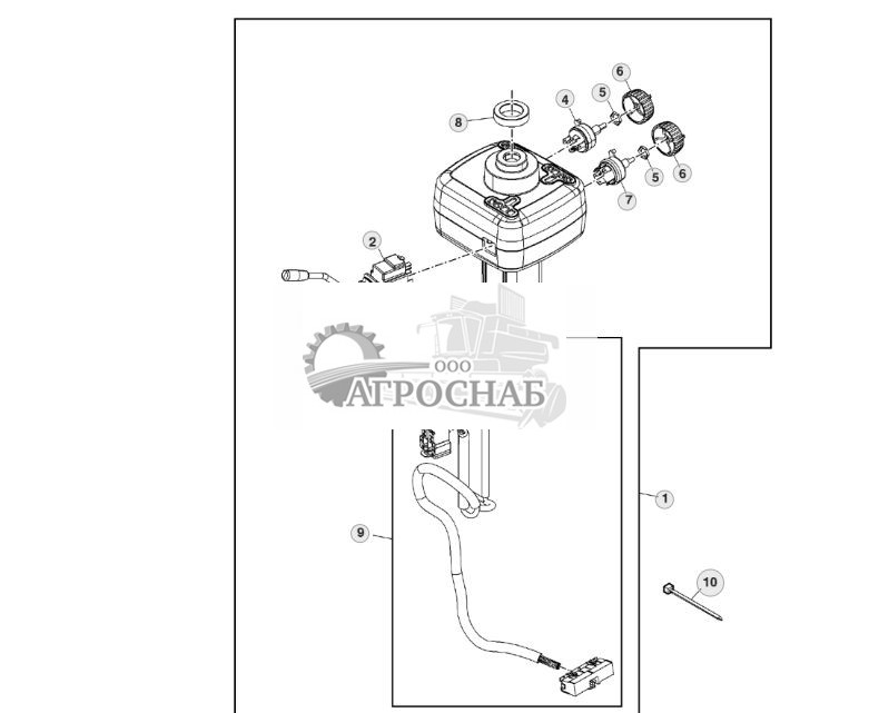 Рулевая колонка и крепление, IVT™  PST™, с правым реверсом - ST287962 420.jpg